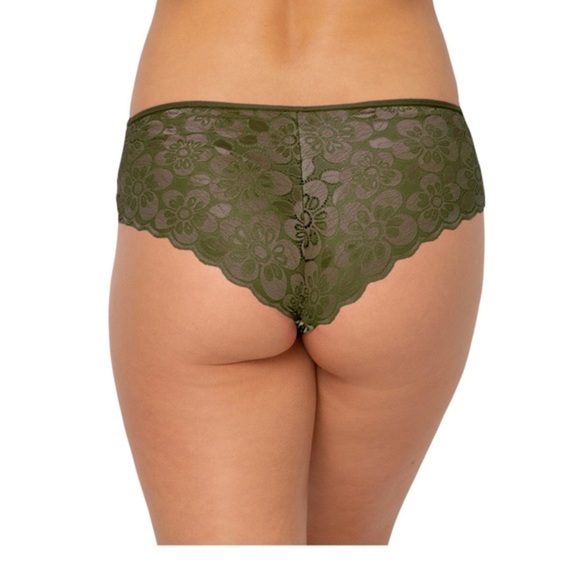 6pk Seamless no show free cut smooth lace back cheeky panties & thong panties - Picture 7 of 12